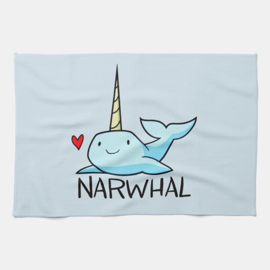 Narwhal Theedoek (Horizontaal)