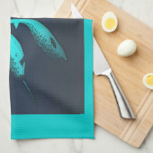 Narwhal Theedoek (Quarter Fold)