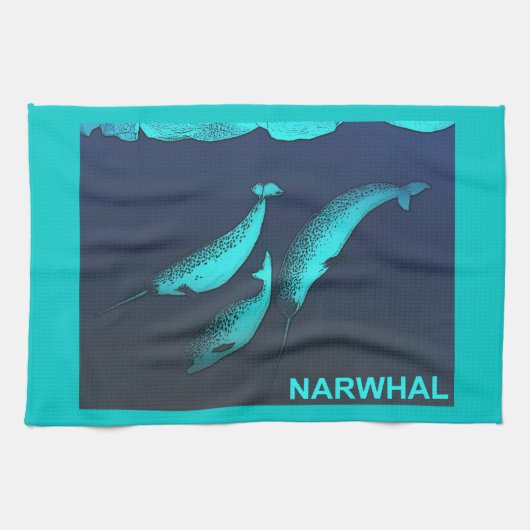 Narwhal Theedoek (Horizontaal)