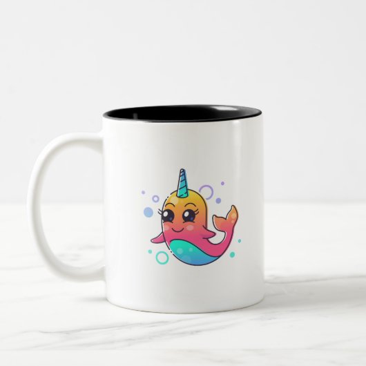 Narwhal Tweekleurige Koffiemok (Links)