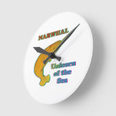 Narwhal - Unicorn van het Zee Ronde Klok (Hoek)