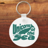 Narwhal Unicorn van het Zee Sleutelhanger (Voorkant)