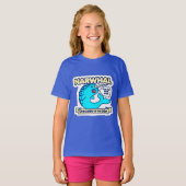 Narwhal Unicorn van het Zee T-shirt (Voorkant volledig)
