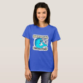 Narwhal Unicorn van het Zee T-shirt (Voorkant volledig)