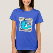 Narwhal Unicorn van het Zee T-shirt (Voorkant)