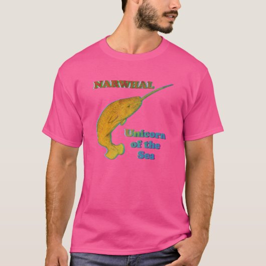 Narwhal - Unicorn van het Zee T-shirt (Voorkant)