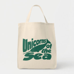 Narwhal Unicorn van het Zee Tote Bag