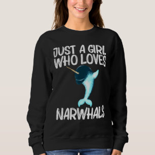 Narwhal voor meisjes Kinder walvis Arctische Oceaa Trui