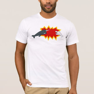 Narwhal Vs. Shark T-shirt