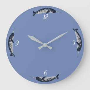 Narwhal Wall Clock Grote Klok