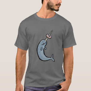narwhale en donut t-shirt