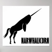 Narwhalicorn Narwhal Unicorn Poster (Voorkant)