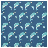 Narwhals Cute Cartoon Kinder Stof (Swatch)