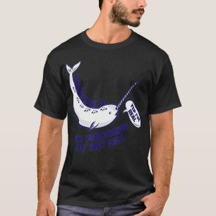 Narwhals de monniken van de    SeaFunny Fish T-shi T-shirt