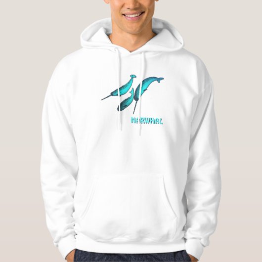 Narwhals Hoodie (Voorkant)