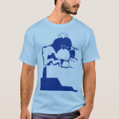 Narwhals opkomend t-shirt (Voorkant)