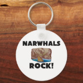 Narwhals Rock Sleutelhanger (Voorkant)