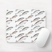 Narwhals Swim - Narwhal Pattern Muismat (Met muis)