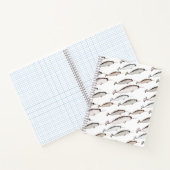 Narwhals Swim - Narwhal Pattern Notitieboek (Binnen)