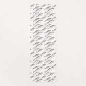 Narwhals Swim - Narwhal Pattern Yogamat (Voorkant)