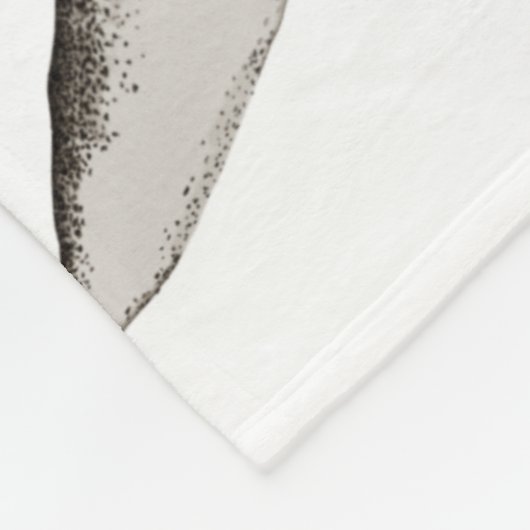 Narwhals Swim - Narwhal Whale Pattern Gift Fleece Deken (Hoek)