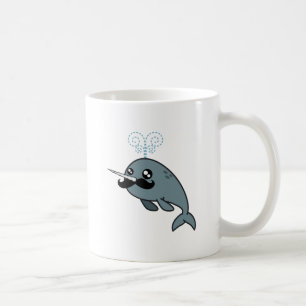 Narwhalstache Koffiemok