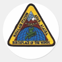 NAS Adak, Alaska Sticker "Geboorteplaats van de Wi