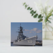 NAS "Anacostia", "USS Barry", gedenkschip, Washi Briefkaart (Staand voorkant)