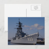 NAS "Anacostia", "USS Barry", gedenkschip, Washi Briefkaart (Voorkant / Achterkant)