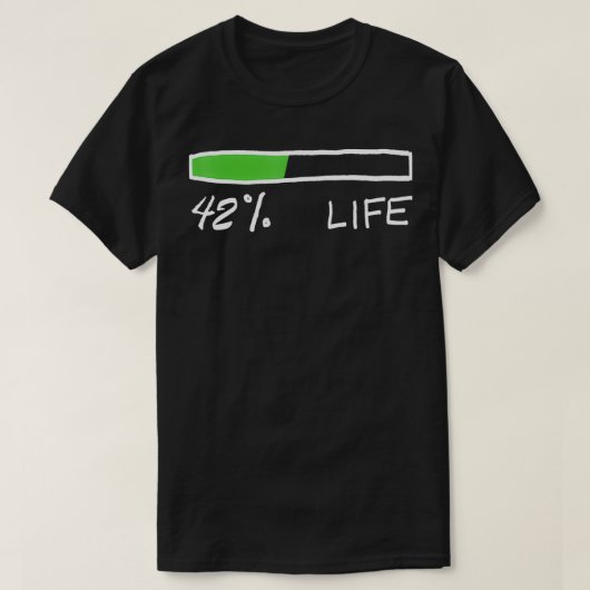 NAS DAILY 42 LIFE T-SHIRT (Design voorkant)