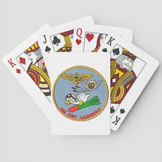 NAS Fort Lauderdale Speelkaarten (Achterkant)