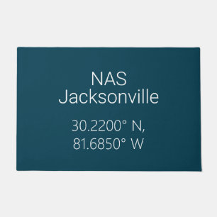 NAS Jacksonville Breedtegraad Lengtegraad   Deurmat