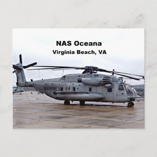 NAS Oceana, Virginia Beach, Virginia Briefkaart (Voorkant)