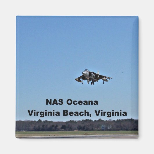 NAS Oceana, Virginia Beach, Virginia Magneet (Voorkant)