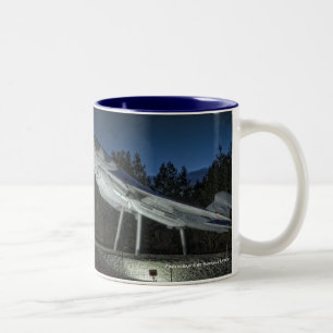 NAS Whidbey Island Coffee Cup, Naval Air Statio... Tweekleurige Koffiemok