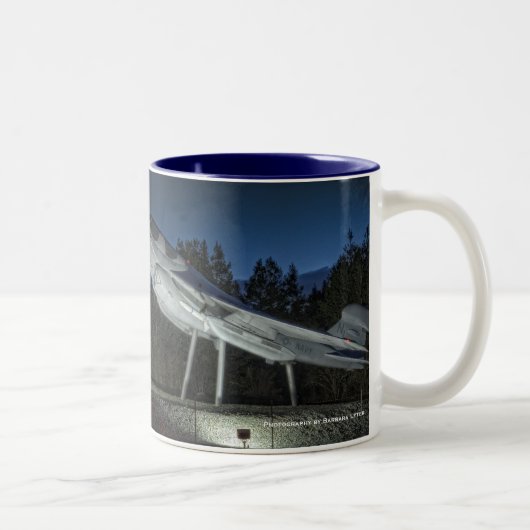 NAS Whidbey Island Coffee Cup, Naval Air Statio... Tweekleurige Koffiemok (Rechts)