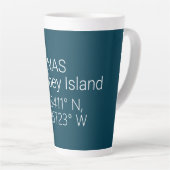 NAS Whidbey Island Latitude Longitude Latte Mok (Rechterhoek)