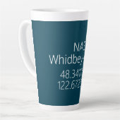 NAS Whidbey Island Latitude Longitude Latte Mok (Linkerhoek)