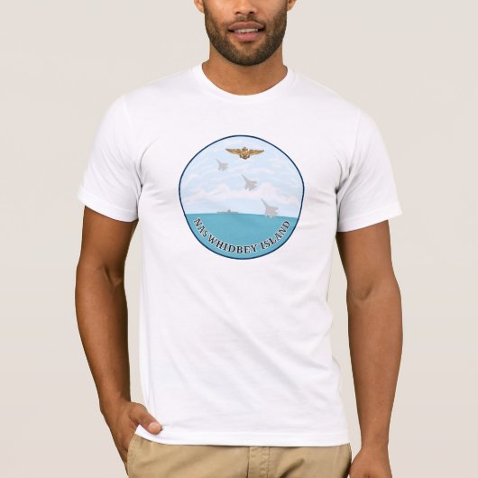 NAS Whidbey Island Logo Shirt (Voorkant)
