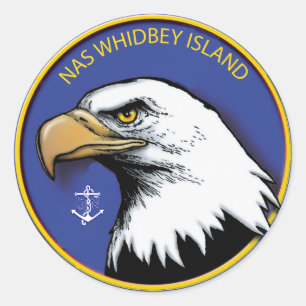 NAS Whidbey Ronde Sticker