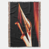 NASA Aero Space Plane Shuttle 60's artistieke conc Deken (Voorkant Verticaal)