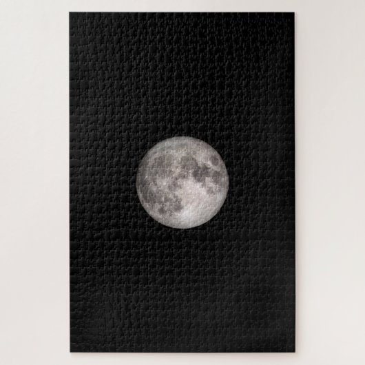 NASA-afbeelding voor volle maan, opwindend, ruim 1 Legpuzzel (Verticaal)