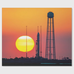 NASA Antares Rocket Sunrise Launch Cadeaupapier