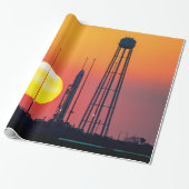 NASA Antares Rocket Sunrise Launch Cadeaupapier (Uitgerold)