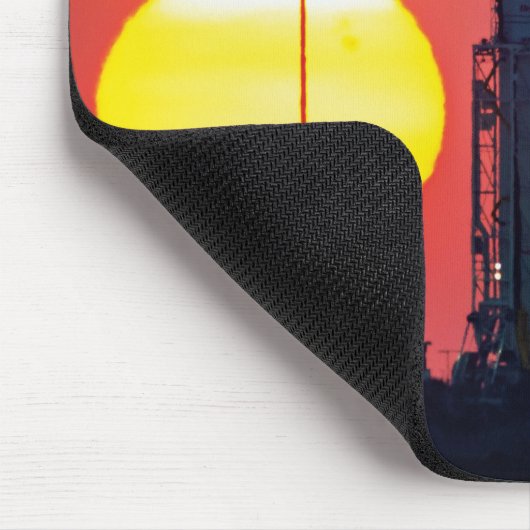 NASA Antares Rocket Sunrise Launch Muismat (Hoek)