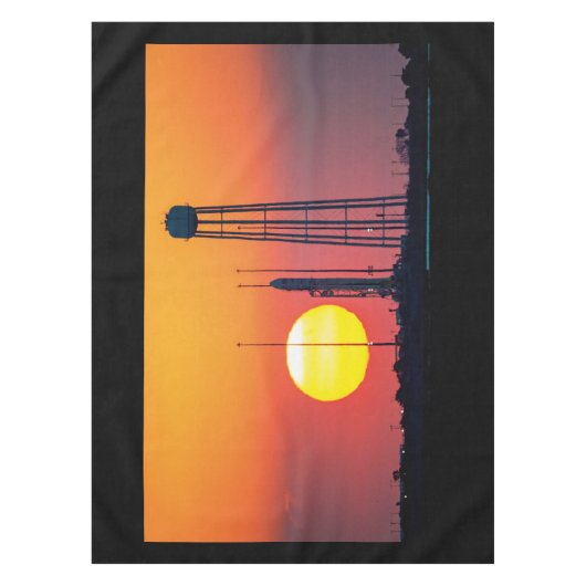 NASA Antares Rocket Sunrise Launch Tafelkleed (Voorkant)