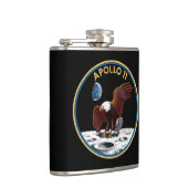 NASA Apollo 11 Maanlanding Maan Patch Insigne Heupfles (Rechts)