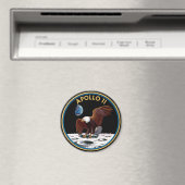 NASA Apollo 11 Maanlanding Maan Patch Insigne Magneet (Insitu (Vaatwasser))