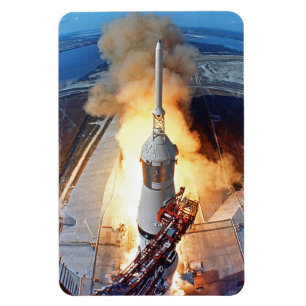 NASA Apollo 11 Maanlanding Raketlancering Magneet