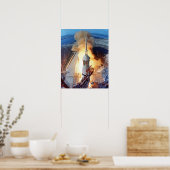 NASA Apollo 11 Maanlanding Raketlancering Poster (Keuken)